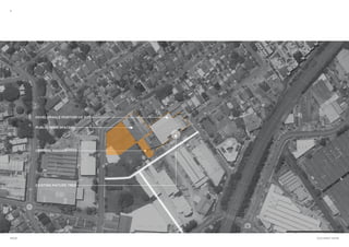 PUBLIC OPEN SPACE
CENTRAL SQUARE
EXISTING MATURE TREE
DEVELOPABLE PORTION OF SITE
6
MODE DOCUMENT NAME
 
