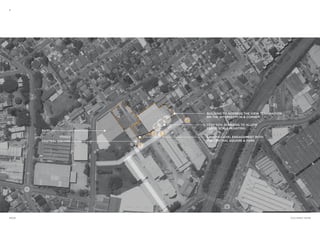 PARK
CENTRAL SQUARE
DEEP SOIL PLANTING TO ALLOW
LARGE SCALE PLANTING
GROUND LEVEL ENGAGEMENT WITH
THE CENTRAL SQUARE  PARK
BUILDING TO ADDRESS THE VIEW TERMINATION
ON THE INTERSECTION  CORNER
3
1
2
4
8
MODE DOCUMENT NAME
 
