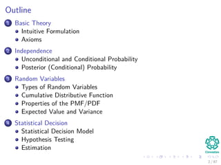 02 Machine Learning - Introduction probability | PDF