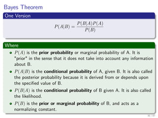 02 Machine Learning - Introduction probability | PDF