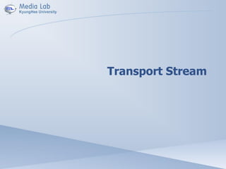 Transport Stream
 