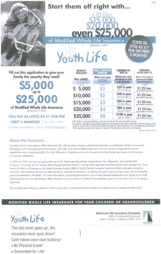 Youth Life  Insurance