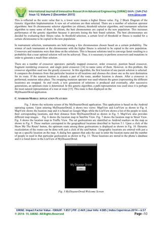 A MOBILE DISASTER MANAGEMENT SYSTEM USING THE ANDROID TECHNOLOGY | PDF