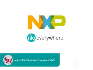 More information: www.nxp.com/mobile
 