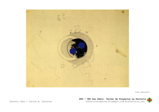 EPS – CEU San Pablo. Taller de Proyectos La Factoría
Gonzalo Cano + Carlos M. Iglesias lafactoria-epsceu.blogspot.com @lafactoria_ceu
Ivan Leonidov
 