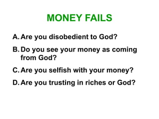 Fail Monney money fails | PPTX