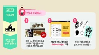 픽토그램
원하는 모양의
픽토그램
찾아서 활용하기
 
