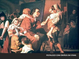 PESTALOZZI COM ÓRFÃOS EM STANS
 