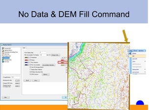 No Data & DEM Fill Command
 