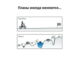 Планы иногда меняются…
 