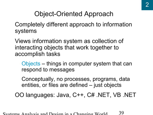 Approaches To System Development | PPT
