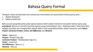 02. relational model dan query languages | PDF