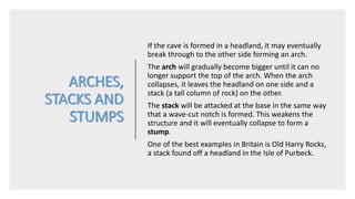 A2 CAMBRIDGE GEOGRAPHY: CHARACTERISTICS AND FORMATION OF COASTAL ...