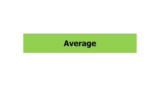 Average
 