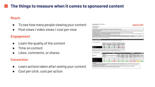 Native Advertising & Influencer Marketing Masterclass Slide 69