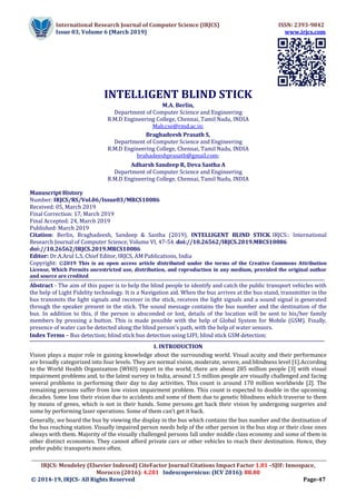 International Research Journal of Computer Science (IRJCS) ISSN: 2393-9842
Issue 03, Volume 6 (March 2019) www.irjcs.com
_...