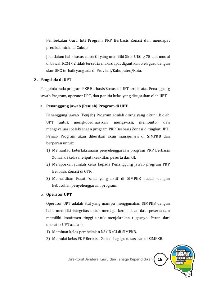 Tugas Guru Inti Program Pkp Guru Paud