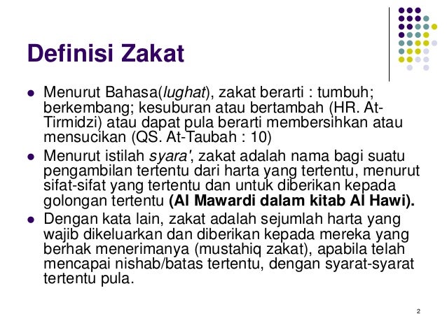 Fiqh Zakat Definisi Makna Dasar Hukum Syarat Rukun Mustahiq Za