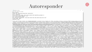 Autoresponder
 