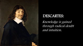 Radical Doubt Methods of Philosophizing | PDF