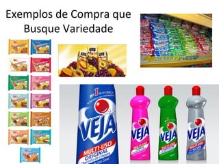 Exemplos de Compra que
Busque Variedade

 