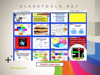 C L A S S T O O L S . N E T
Graphic organizers
www.classtools.net
 