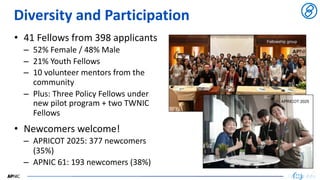 APNIC Annual Report 2025, AGM, APRICOT 2026 | PDF
