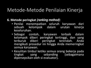 Metode Ranking Procedure 02. Penilaian Kinerja.ppt