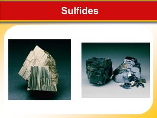 Sulfides
 