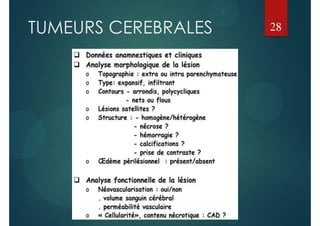 TUMEURS CEREBRALES 28
 