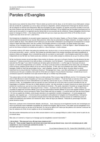 02. Les sources chrétiennes du christianisme.pdf