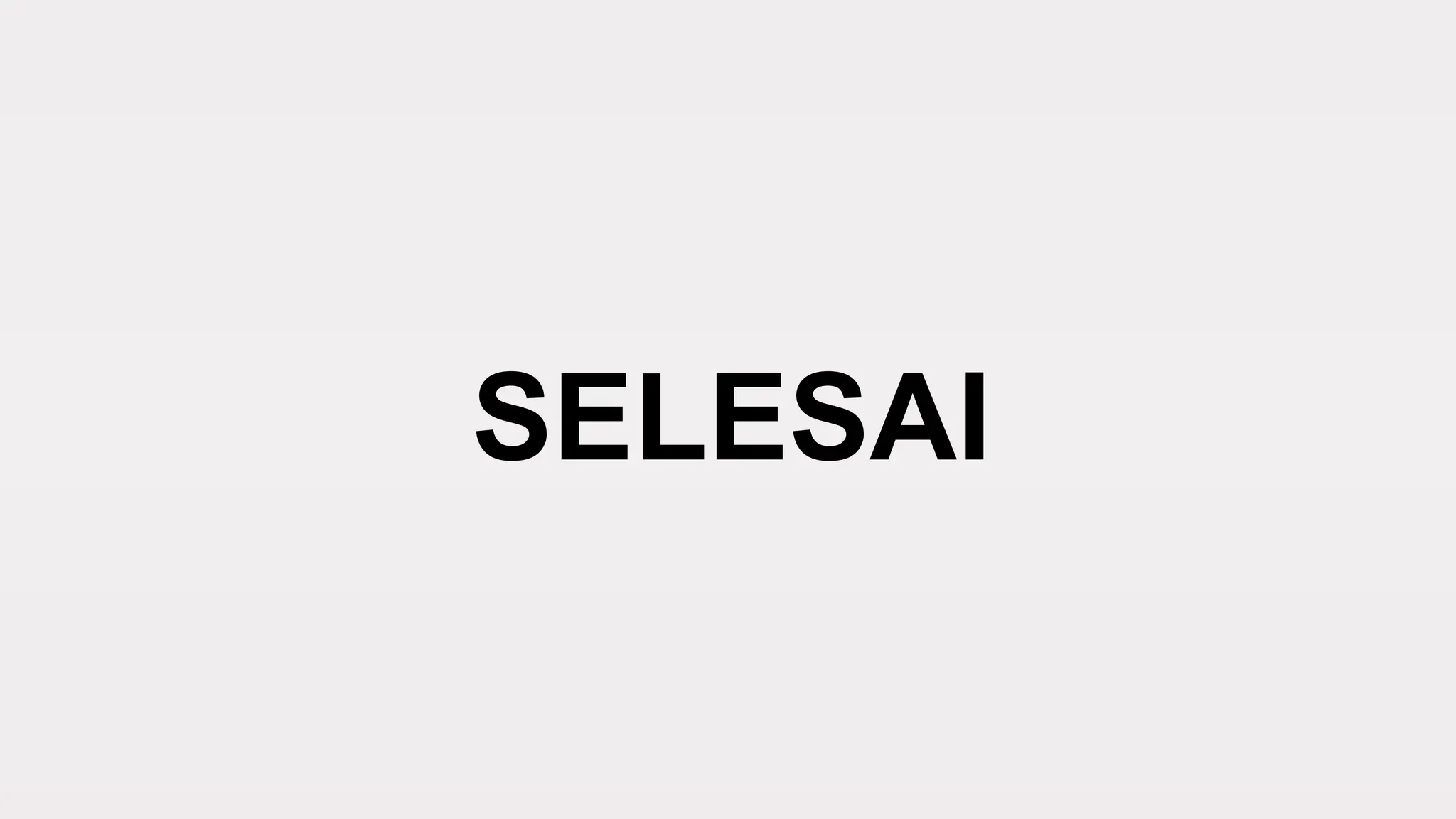 SELESAI
 