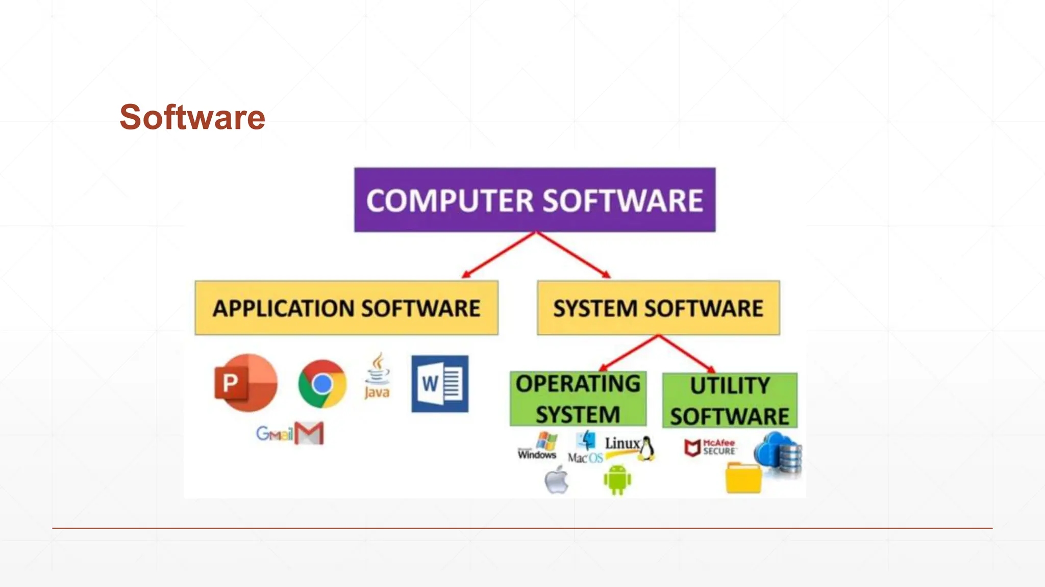Software
 