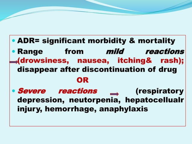 Adverse Drug Reaction presentation in PPT | PPT