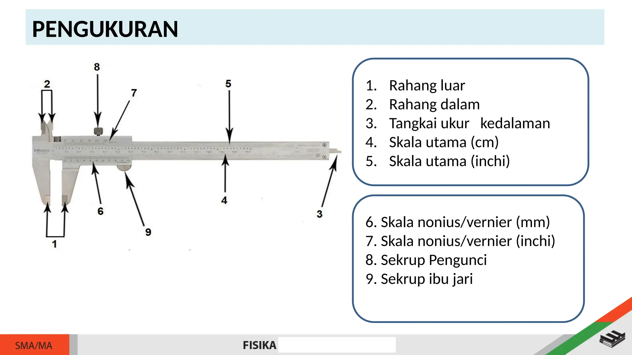 Pengukuran Rosa 02. PPT Fisika X - Pengukuran Panjang_Jangka Sorong.pptx