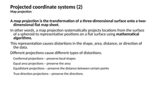 Comprehensive Guide to Coordinates, Map Projections, and Coordinate ...