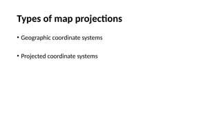 Comprehensive Guide to Coordinates, Map Projections, and Coordinate ...