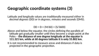 Comprehensive Guide to Coordinates, Map Projections, and Coordinate ...