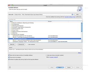 MOTODEV App Summit 2011                                                 Page 13




    • Há um plugin para C/C++, assim como para o
    Android

    • Consiga isso usando o Eclipse
           Help (Ajuda)> Install new software
    (Instalar novo software)




                                                   © 2011 Motorola Mobility, Inc.
 