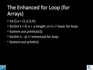 Java-02-2 Flow Control.ppt.............. | PPT