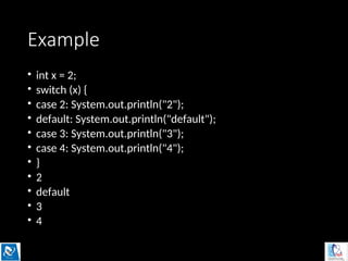 Java Dig Flow Java-02-2 Flow Control.ppt.............. | PPT