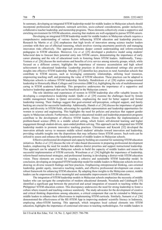 Systematic literature review on developing an integrated STEM ...