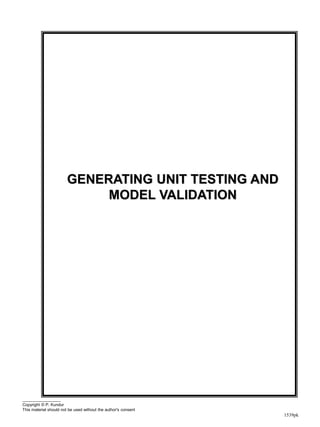1539pk
GENERATING UNIT TESTING AND
MODEL VALIDATION
Copyright © P. Kundur
This material should not be used without the author's consent
 