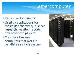 Introduction For Supercomputer 02-A-INTRODUCTION TO COMPUTER - POWERPOINT | PPT
