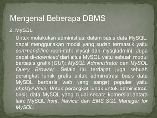DBMS (Database Management System) | PPTX