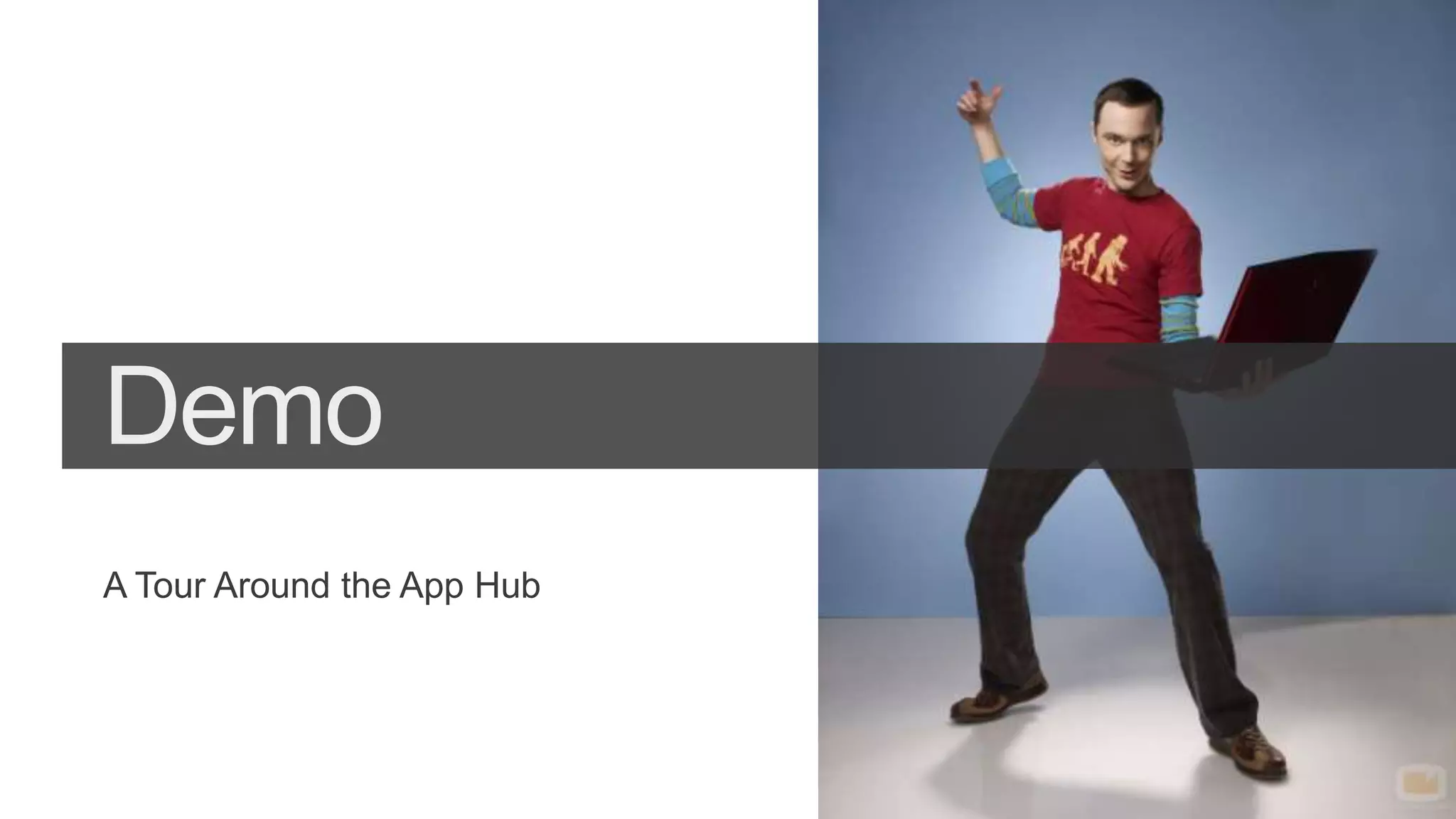 A Tour Around the App Hub
 