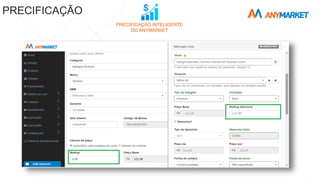 PRECIFICAÇÃO INTELIGENTE
DO ANYMARKET
PRECIFICAÇÃO
 