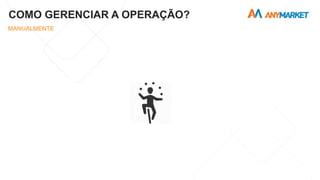 MANUALMENTE
COMO GERENCIAR A OPERAÇÃO?
 