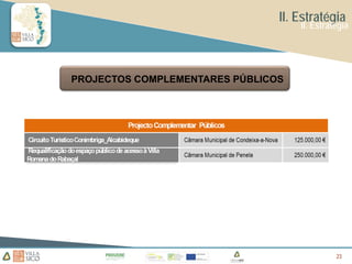 II. Estratégia
                                    II. Estratégia




PROJECTOS COMPLEMENTARES PÚBLICOS




                                              23
                                              23
                                              23
 