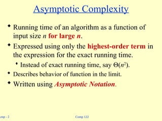 ASYMTOTIC NOTATION ON DATA STRUCTURE AND ALGORITHM | PPT | Programming ...